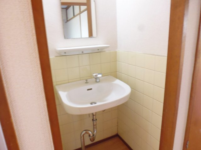 明神マンション2号の洗面所|同物件の別部屋の物です（イメージ）