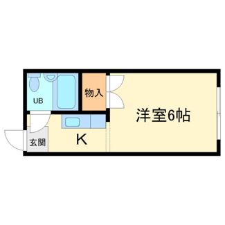 【間取り】 | 赤坂コーポ | 赤坂コーポ