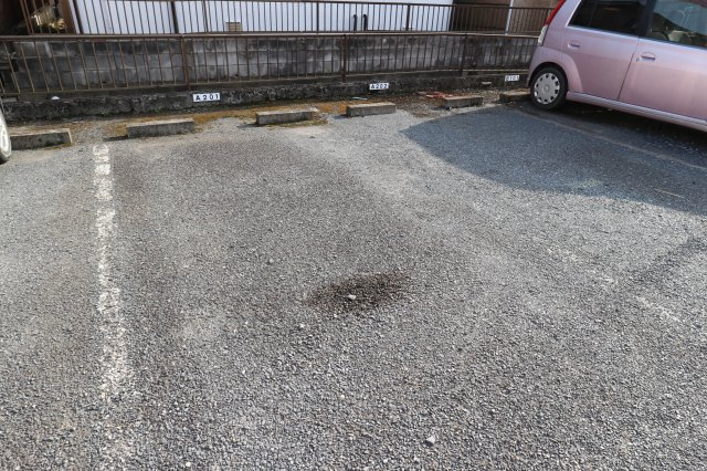 コーポウィスタリアAの駐車場