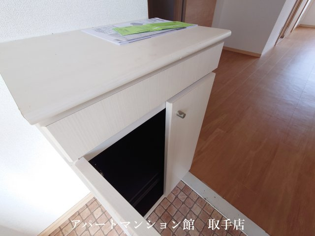 コーポウィスタリアAの玄関