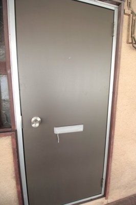 【外観】 | ひぐらし荘 | 玄関ドアです♪