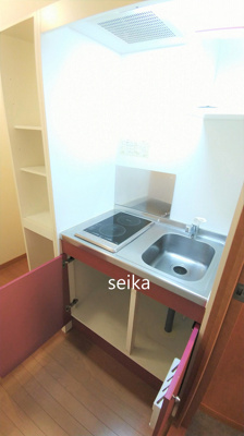 【キッチン】 | ル　ビラージュ | 2口電気コンロ完備