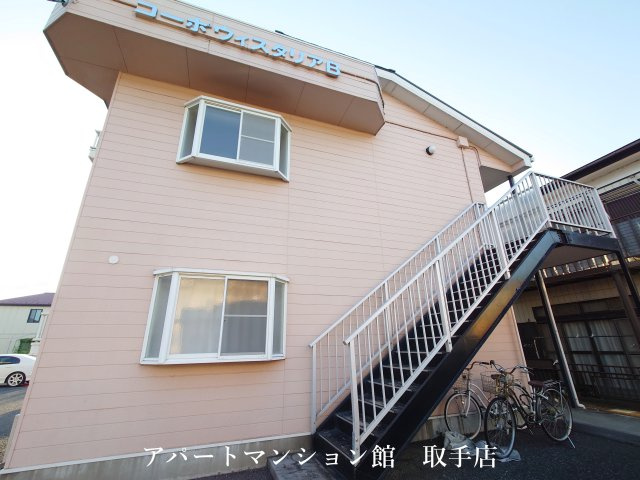 コーポウィスタリアＢの外観