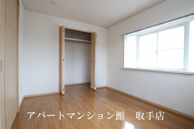 コーポウィスタリアＢの寝室