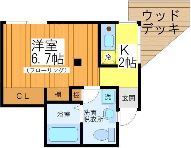 ミュゲ松原の外観