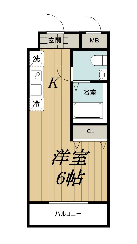 レガーロ千葉駅前の間取り