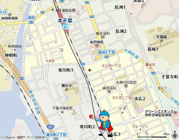 【地図】 | ニューウィンド | 案　内　図