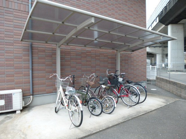 ソレールＡのその他共用部分|自転車置き場