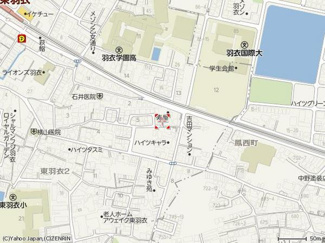 【地図】 | ヒルズ　羽衣