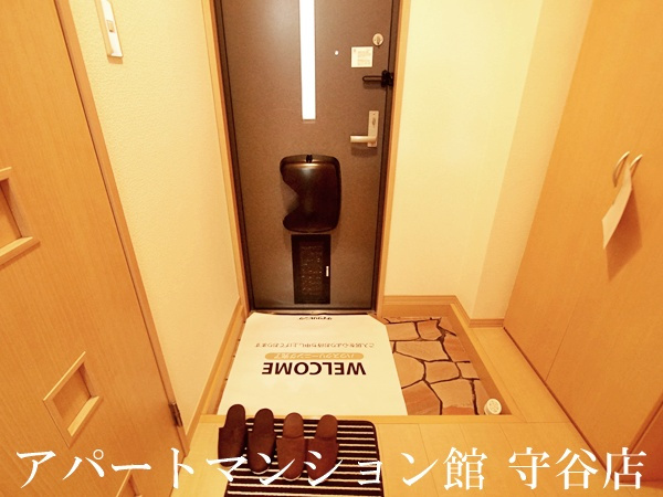 Dearcourtの玄関