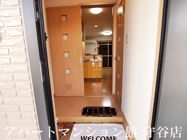 Dearcourtの玄関