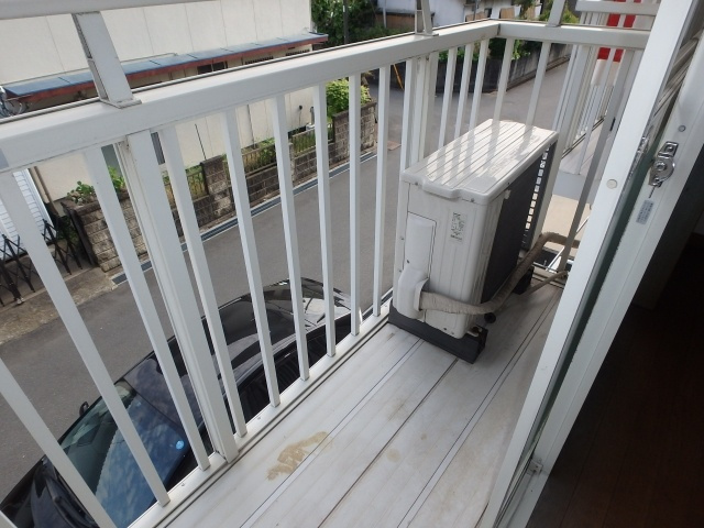 ブルーリバーのバルコニー