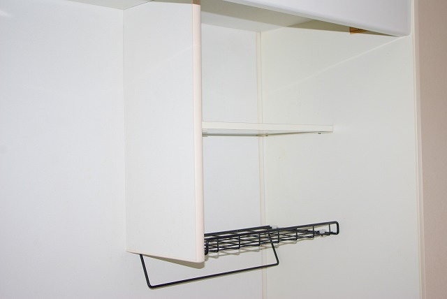 スタジオMのキッチン|キッチン上部収納