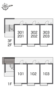 【区画図】 | フラワーガーデン町屋