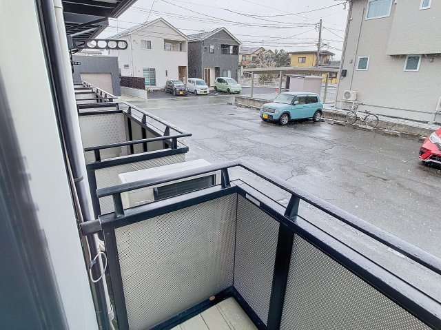 センティアムタナカのバルコニー