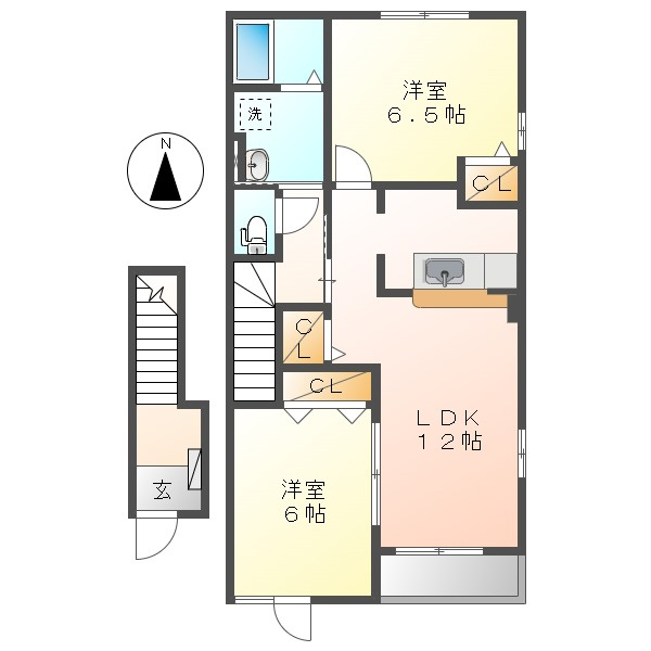 きぼう２の間取り