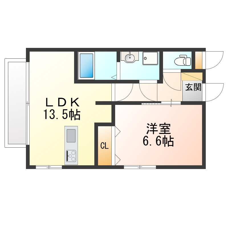 J-001の間取り