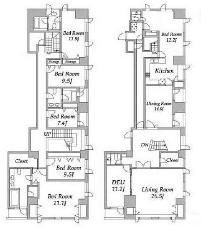 【間取り】 | プライムスクエア シティ