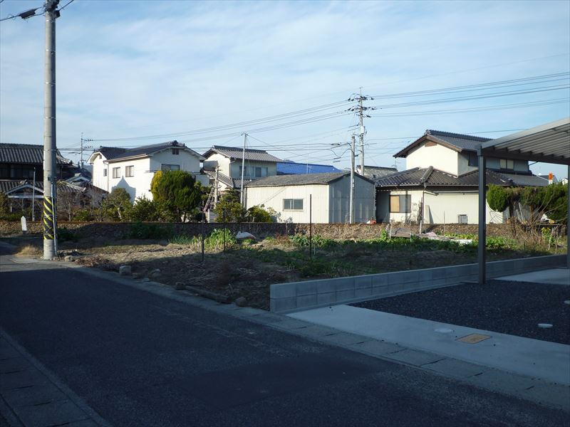 総社市門田　売地の外観