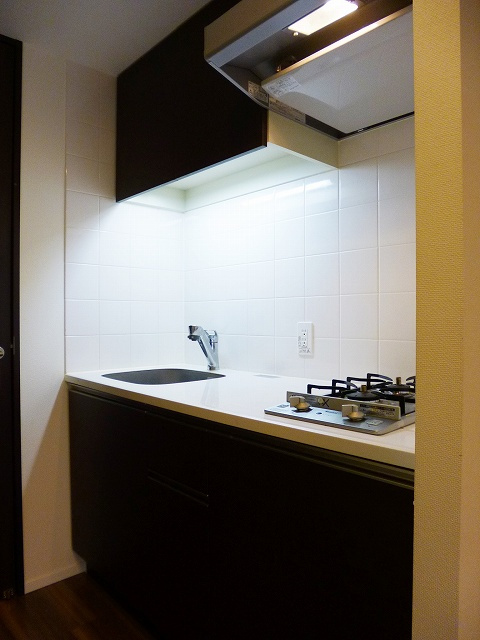 パークフラッツ浅草橋のキッチン|独立ガスキッチン