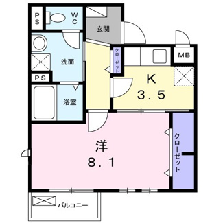 【間取り】 | セレーノ　茜