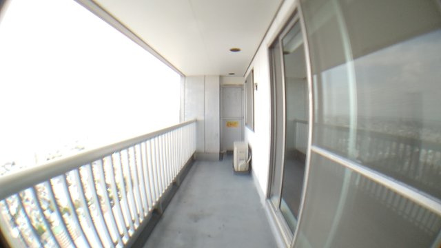墨田区堤通１丁目の賃貸マンションのバルコニー