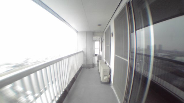 墨田区堤通１丁目の賃貸マンションのバルコニー