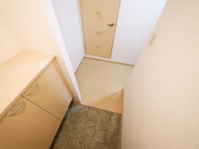 カリーノ　Ｂ棟の玄関|きれいな玄関です