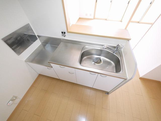 カリーノ　Ｂ棟のキッチン|使いやすいキッチンです