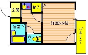 シーサイドマンションの間取り