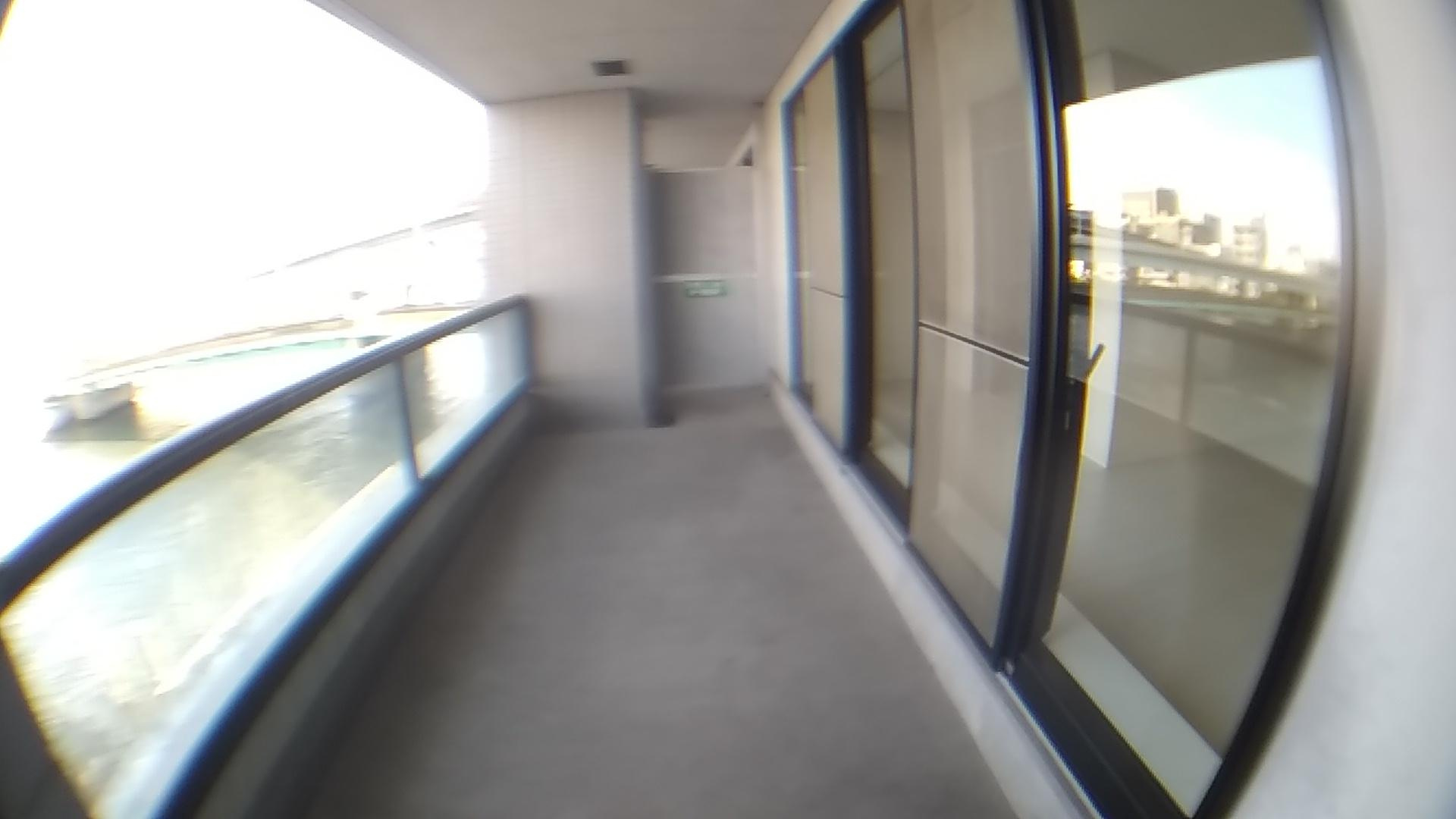 中央区日本橋箱崎町の賃貸マンションのその他|バルコニー