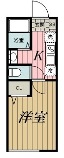 サンライズ西千葉の間取り