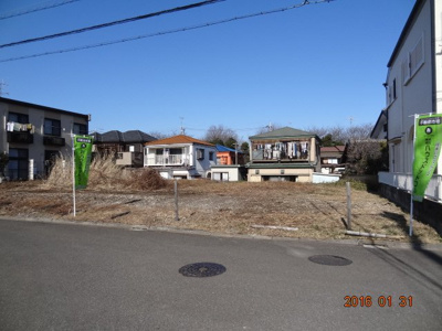 【前面道路含む現地写真】 | さいたま市緑区馬場2丁目　売地全3区画