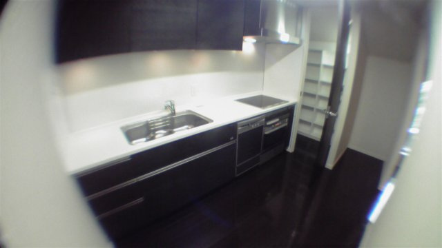 港区三田２丁目の賃貸マンションのキッチン