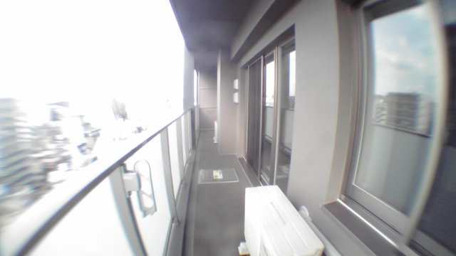 台東区上野３丁目の賃貸マンションのバルコニー