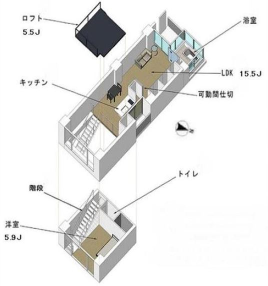 港区南麻布２丁目の賃貸マンションのその他|間取図