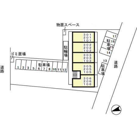 プレミエ・ステラの区画図