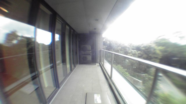 千代田区三番町の賃貸マンションのバルコニー