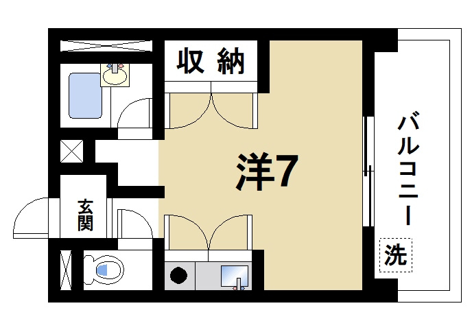 サンふくむらビルⅡの間取り