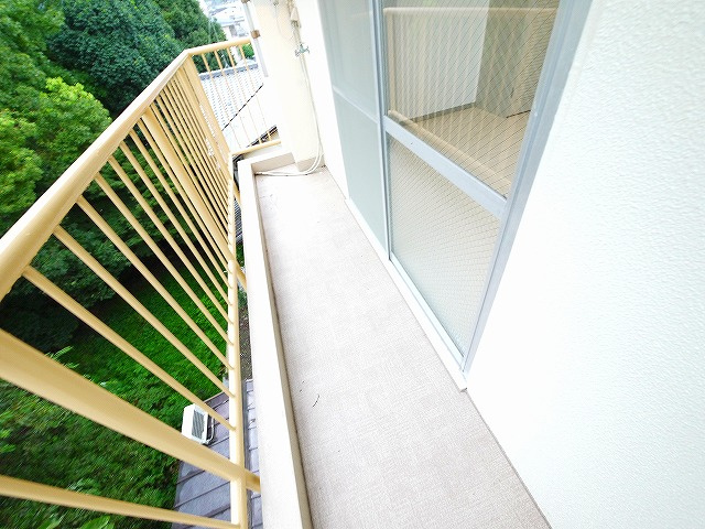 サンふくむらビルⅡのバルコニー