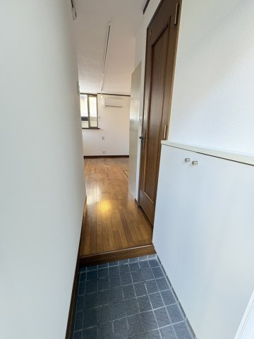 ウッドハイムの玄関