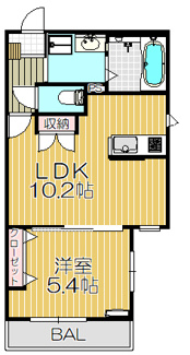 【間取り】 | LUCIANNA EAST