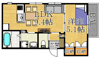 【間取り】 | Maison　Le　Soleil