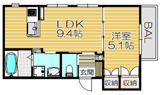 【間取り】 | Maison Le Soleil