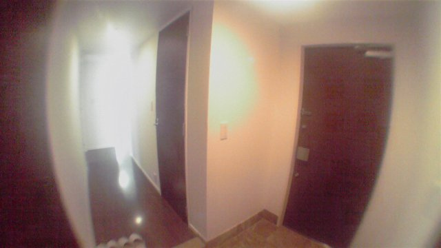 新宿区荒木町の賃貸マンションの玄関