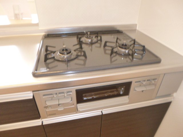ソレイユシャトーのキッチン|ガスコンロ