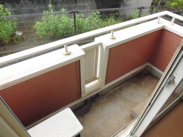 スターライトＡのバルコニー