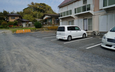 【駐車場】 | 第五セイホウアパート | 駐車場２台込み