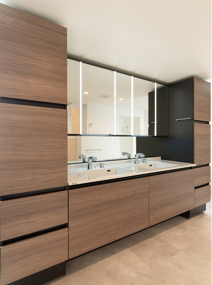 港区芝１丁目の賃貸マンションのその他|洗面