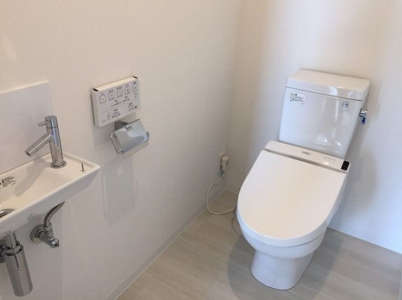 港区浜松町１丁目の賃貸マンションのシャワールーム|トイレ